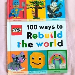 Hard cover picture LEGO book for kids